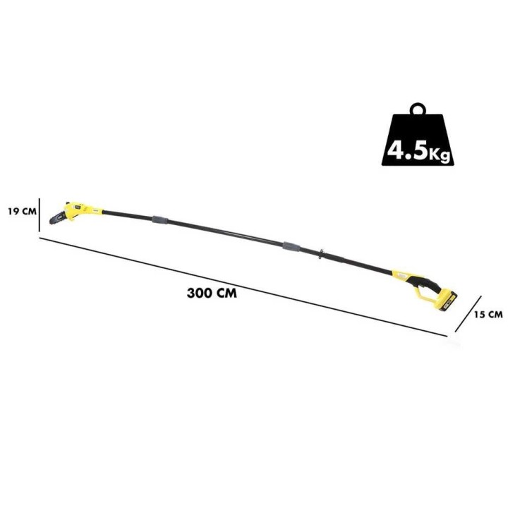 Karcher PSW 18-20 akkukäyttöinen oksasaha, 18 V, 5 Ah, 20 cm