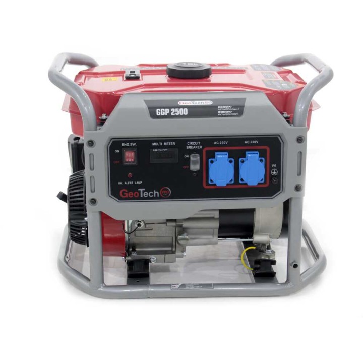 GeoTech Pro GGP 2500 bensiinigeneraattori, AVR, 2,2 kW, yksi­vaiheinen
