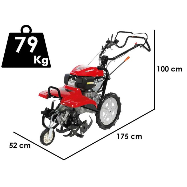 Honda FF 500 bensiinijyrsin, Honda GCV 160, 5,5 HP, 55 cm, 3+1-vaihteet