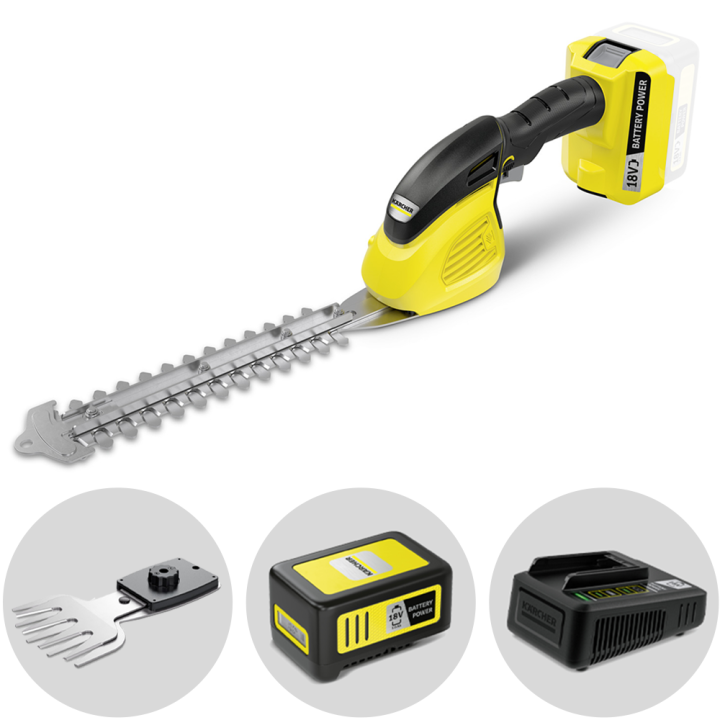 Karcher GSH 18 20 akkukäyttöiset ruoho ja pensassakset 18 V 5 Ah
