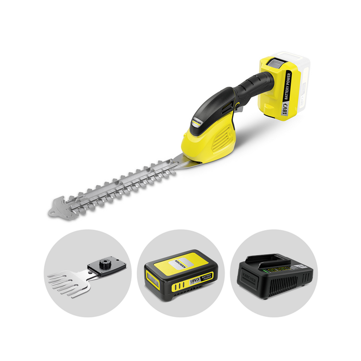 Karcher GSH 18 20 akkukäyttöinen puutarhaleikkuri 18 V 2 5 Ah
