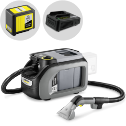 Kärcher Puzzi 2 1 Bp tekstiilipesuri 350 W 36 V 5 Ah ensiasennettu akku