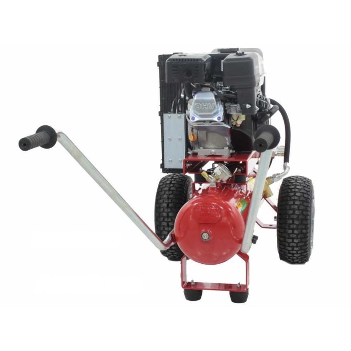 CB 25/520 Loncin-bensiinikäyttöinen motokompressori, 520 l/min, 25 l