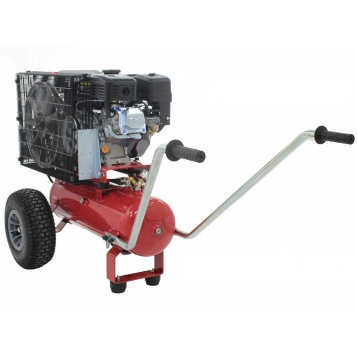 CB 25/520 Loncin-bensiinikäyttöinen motokompressori, 520 l/min, 25 l