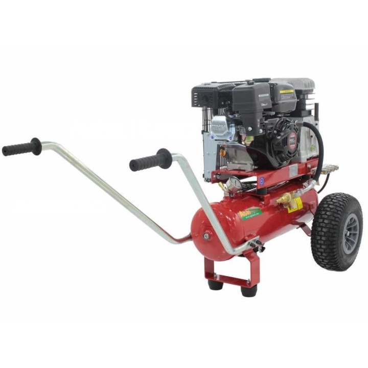 CB 25/520 Loncin-bensiinikäyttöinen motokompressori, 520 l/min, 25 l