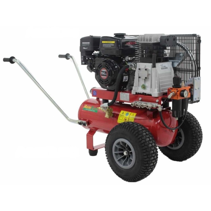 CB 25/520 Loncin-bensiinikäyttöinen motokompressori, 520 l/min, 25 l