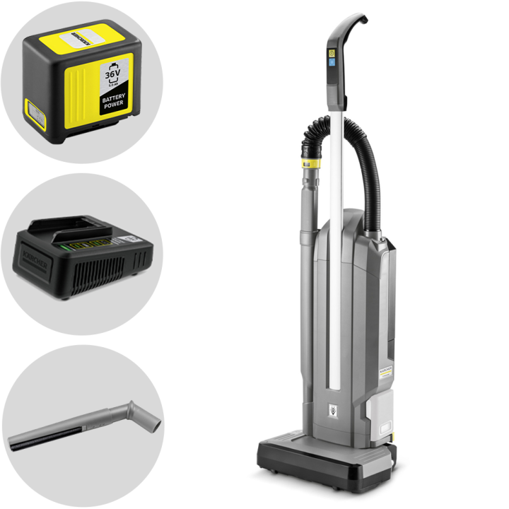 Karcher CV 30 2 Bp Adv akkukäyttöinen pystypölynimuri 36 V 5 Ah