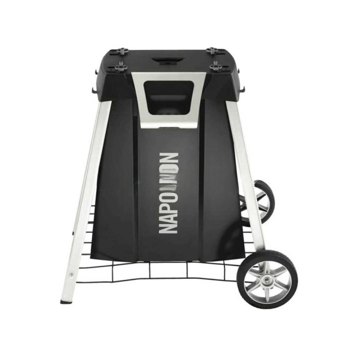 Napoleon TravelQ PRO285E grillikärry, ruostumaton terästarjotin, 108 × 122 × 52 cm