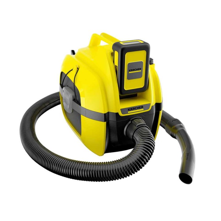 Karcher WD 1 märkä- ja kuivaimuri, 18 V, 5 Ah, 7 l, puhallustoiminto