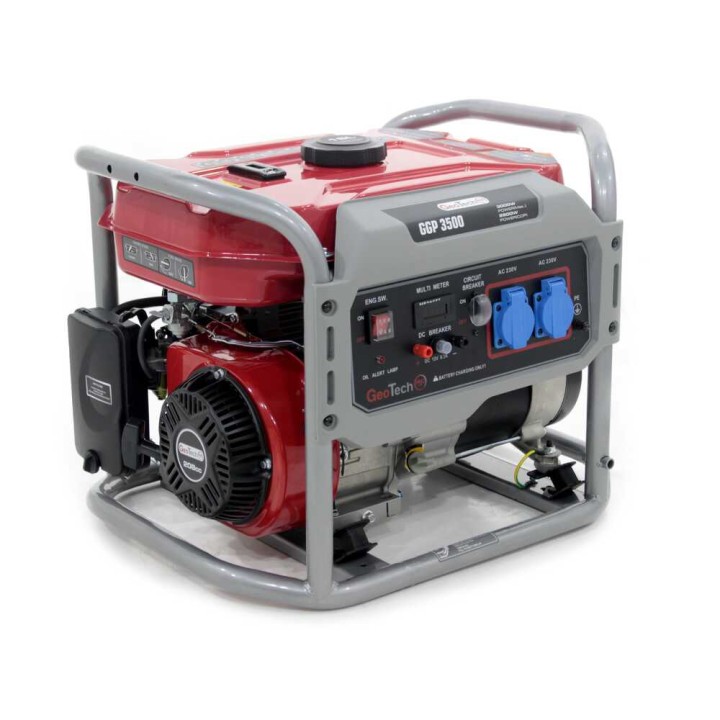 GeoTech Pro GGP 3500 aggregaatti, 3 kW, 2,8 kW jatkuva, AVR, yksivaiheinen