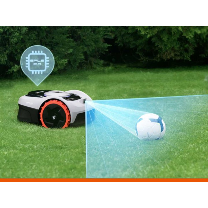 Segway NAVIMOW I105E robottiruohonleikkuri ilman rajakaapelia, 600 m², 21,6 V