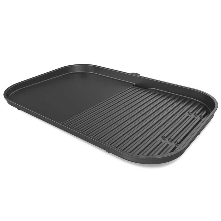 Ninja Woodfire XL yhdistelmägrillilevy, sileä ja uritettu, 45 × 31 cm