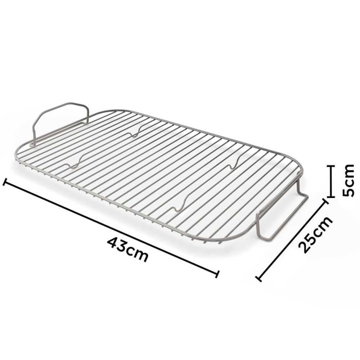 Ninja Woodfire XL -korotusritilä, 43 × 25 cm, OG850EU/OG901EU