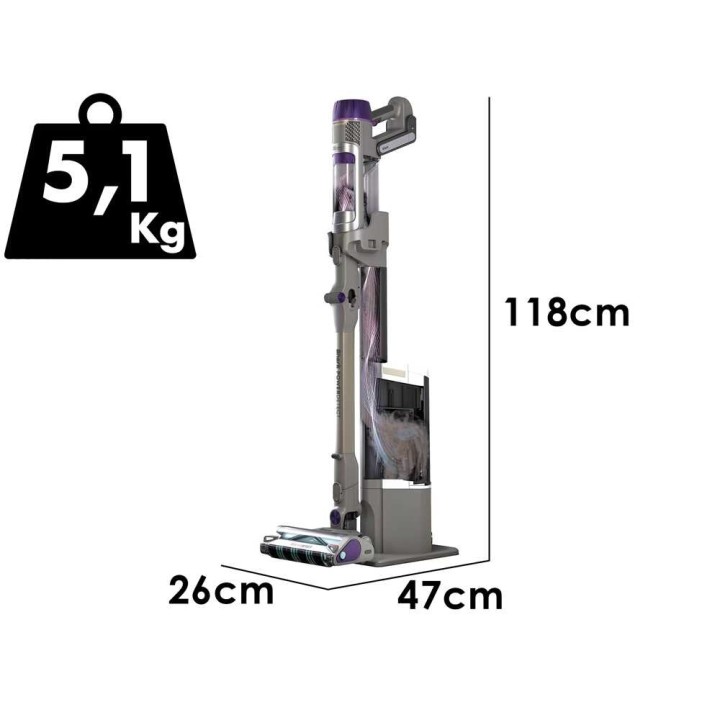 Shark PowerDetect Clean & Empty IP3251EUT 2-in-1-varsi-imuri, 380 W, 21,6 V