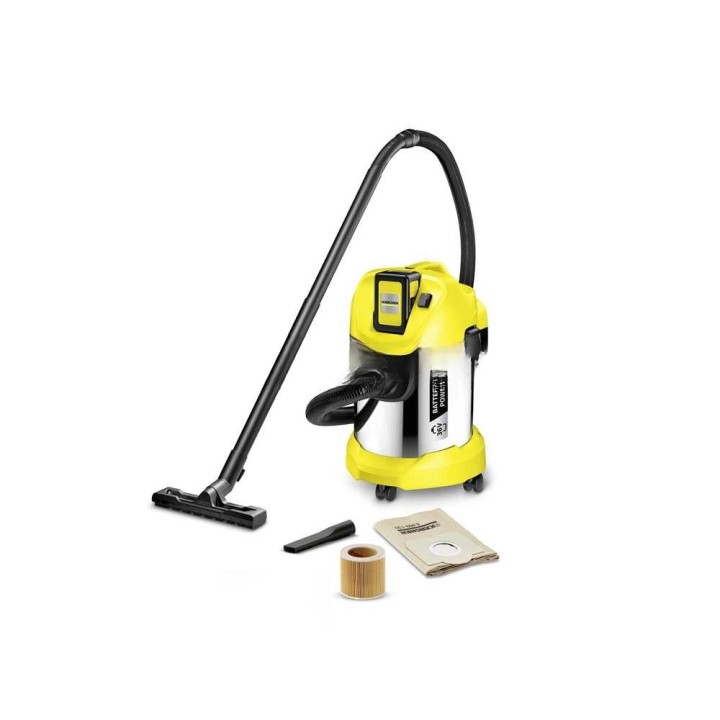 Karcher WD 3 Premium Battery märkä-kuivaimuri, 36 V, 17 l