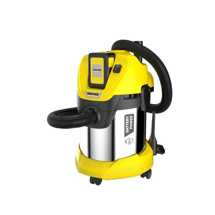 Karcher WD 3 Premium Battery märkä-kuivaimuri, 36 V, 2,5 Ah, 17 l