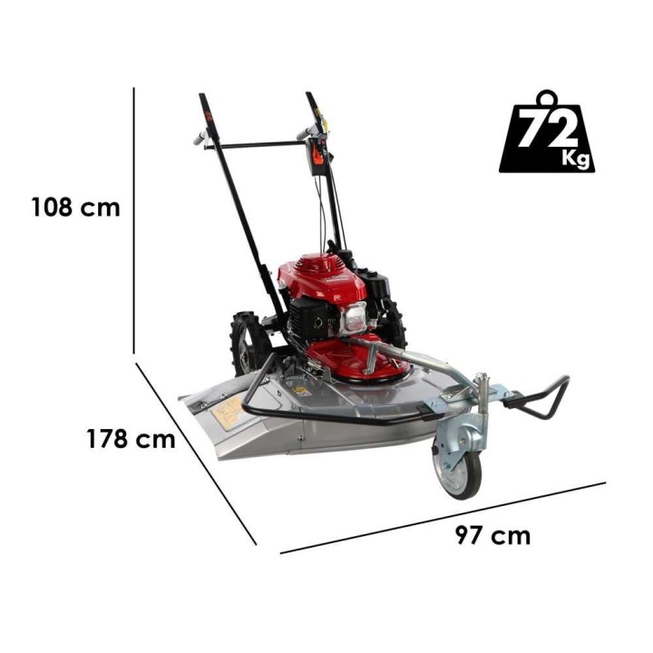 Honda UM 616 EE2 ruohonsilppuri, 61 cm, GXV 160, 163 cm³, 6 HP