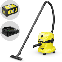 Karcher WD 2 18 märkä ja kuivaimuri 12 l 18 V 5 Ah