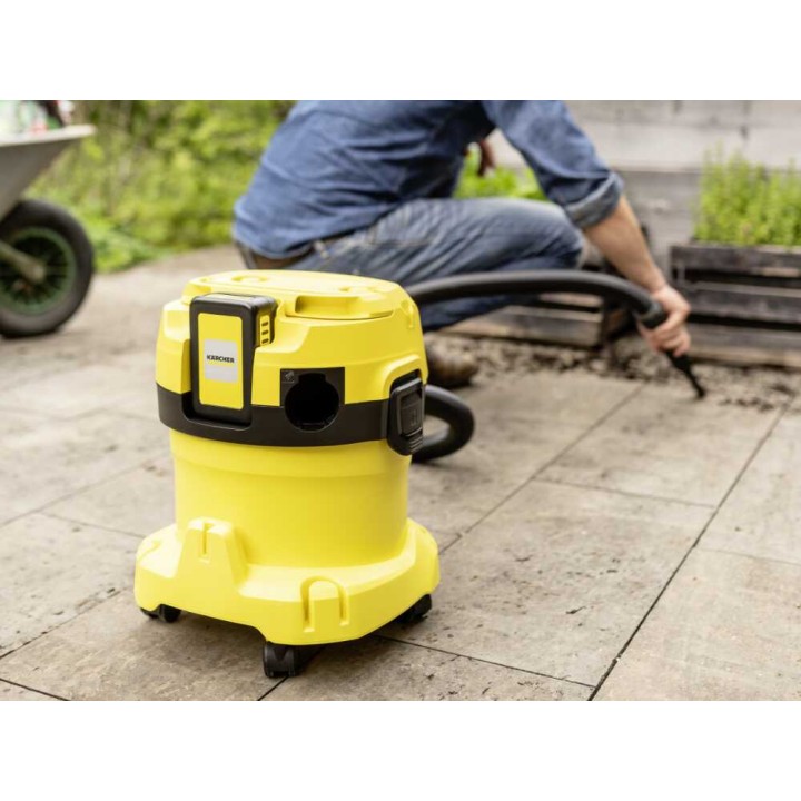 Karcher WD 2-18 märkä- ja kuivaimuri, 12 l, 18 V, 5 Ah