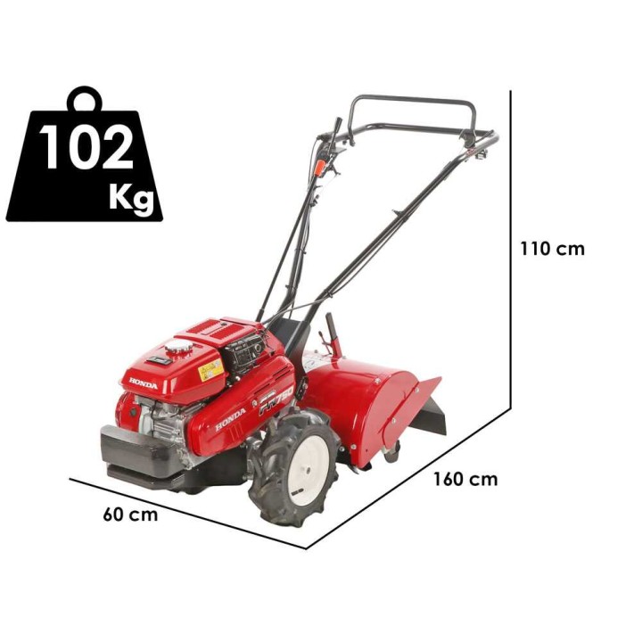 Honda FR750 bensiinijyrsin, Honda GX200, 5,8 HP, 51 cm, 2+1 vaihdetta
