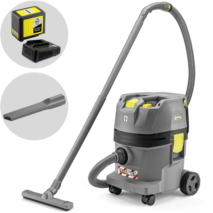 Karcher NT 22 1 Ap Bp L märkä kuivaimuri 22 l 36 V 5 Ah