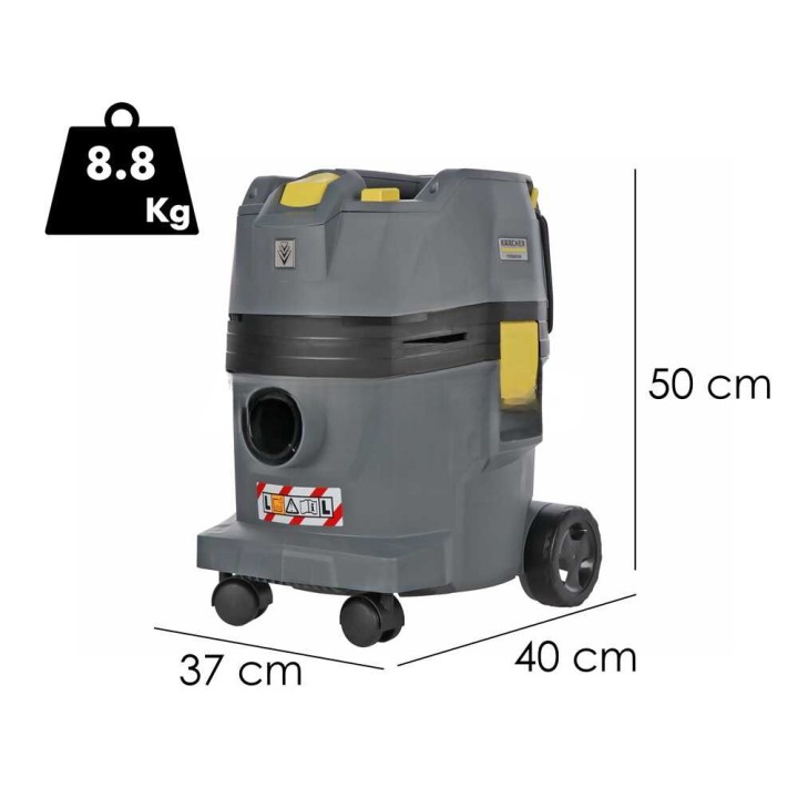 Karcher NT 22/1 Ap Bp L märkä-kuivaimuri, 22 l, 36 V, 6 Ah