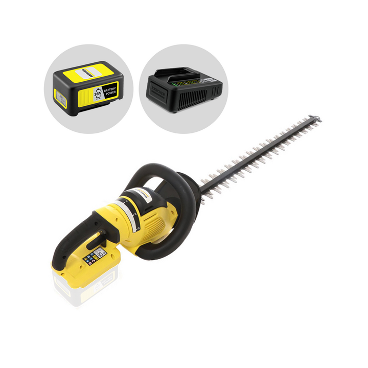 Karcher HGE 36 60 akkupensasleikkuri 60 cm 36 V 2 5 Ah