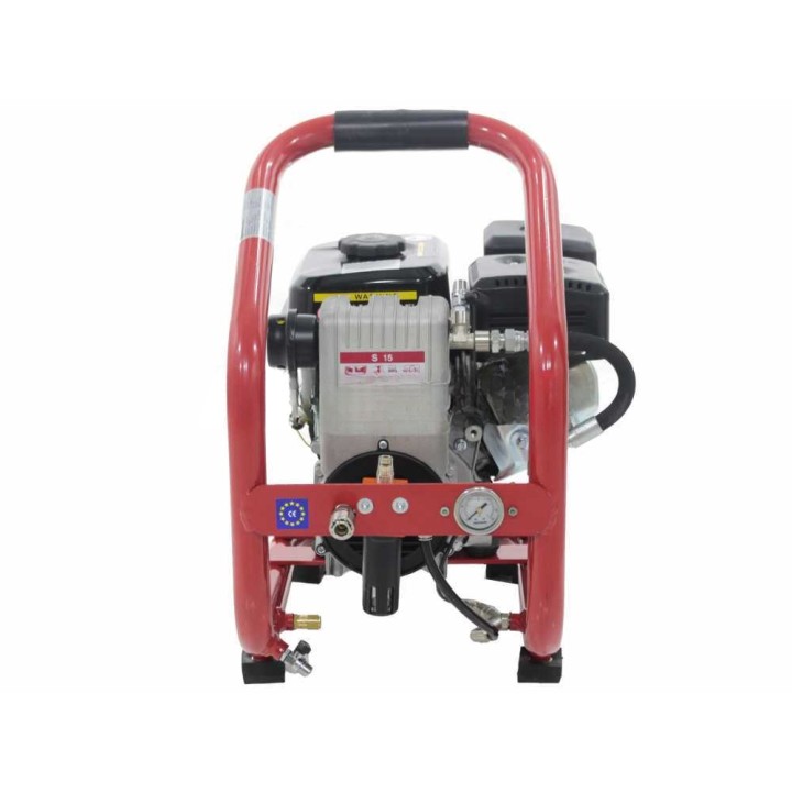 Airmec Micro 02/260 S15 bensiinikäyttöinen motokompressori, 10 bar