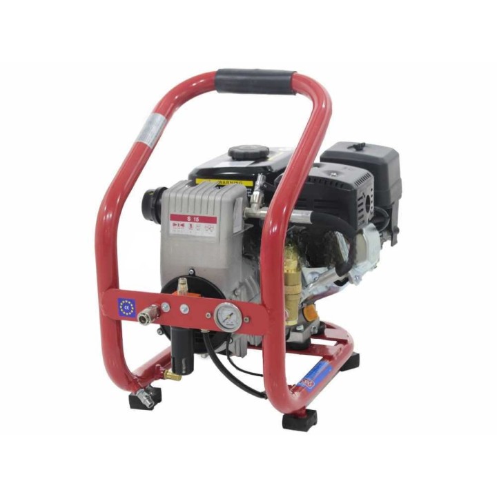 Airmec Micro 02/260 S15 bensiinikäyttöinen motokompressori, 10 bar