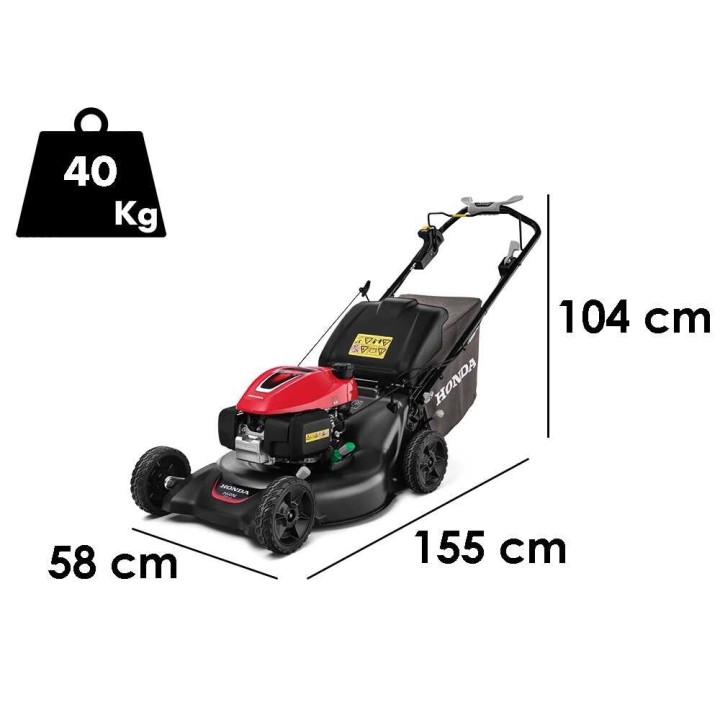 Honda HRN 536 C2 VYEH itsevetävä ruohonleikkuri, 53 cm, 166 cm³, 70 l