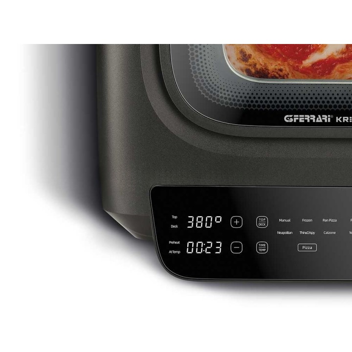 G3 Ferrari Krispy monitoiminen sähköuuni pizzaan, 2 100 W, 13 l, 40–380 °C