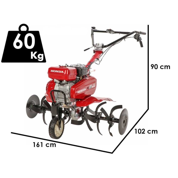 Honda FJ 500DE bensiinijyrsin, Honda GX160, 5,5 HP, 80 cm, 2 + 1 vaihdetta