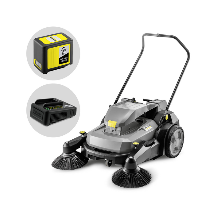 Kärcher KM 70 25 C Bp 2SB akkukäyttöinen lakaisukone 36 V 98 cm 45 l