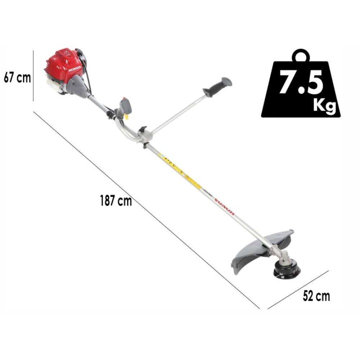 Honda UMK 435 UE bensiiniraivaussaha, GX35T 4-tahtimoottori, 35 cm³, 1 HP