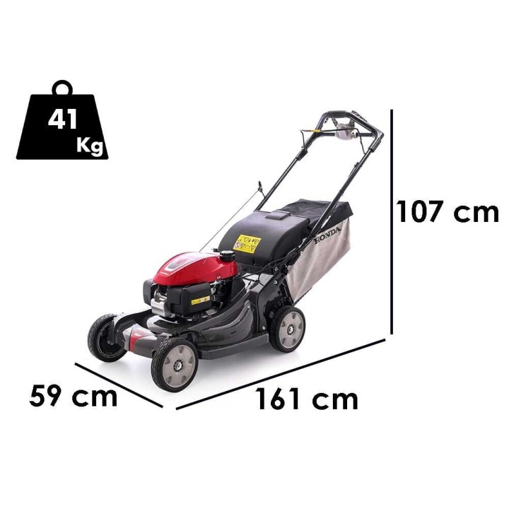 Honda HRX 537 VK vetävä ruohonleikkuri, 53 cm, GCVx 200, 6,5 HP