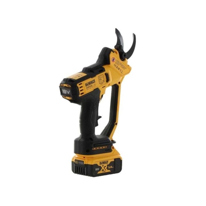 DeWalt DCMPP568P1-QW akkukäyttöiset oksasakset, 18 V, 5 Ah, 38 mm