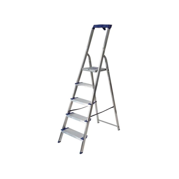 Facal Maxi GM/5M alumiinitikas, 5 askelmaa, 166 cm, 150 kg, 295 cm työskentelykorkeus