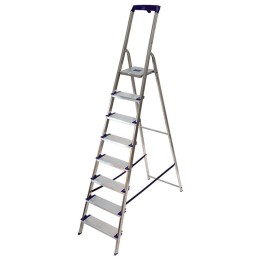 Facal Maxi 8 työportaat alumiini 8 askelmaa 232 cm 150 kg