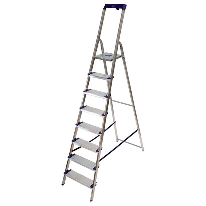 Facal Maxi 8 työportaat alumiini 8 askelmaa 232 cm 150 kg