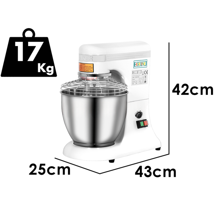 Fimar Easyline BH7 planetaarinen taikinakone, 7 l, 300 W, 230 V