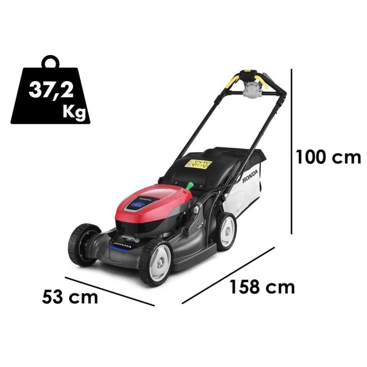 Honda HRX 476 XB akkuruohonleikkuri, 47 cm, 36 V, 2 Ah, takaveto