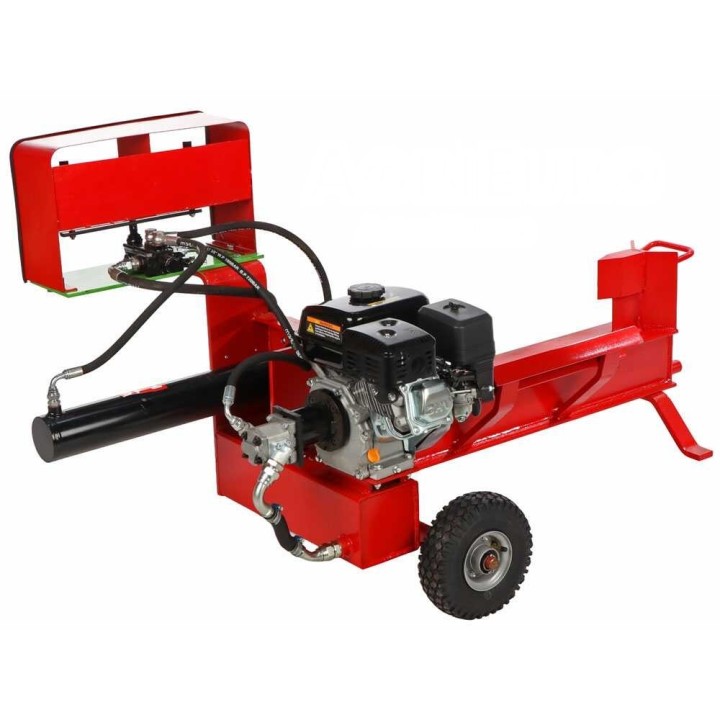 16T vaakasuora bensiinikäyttöinen halkomakone, Loncin 200F, 6,5 HP, 40 cm
