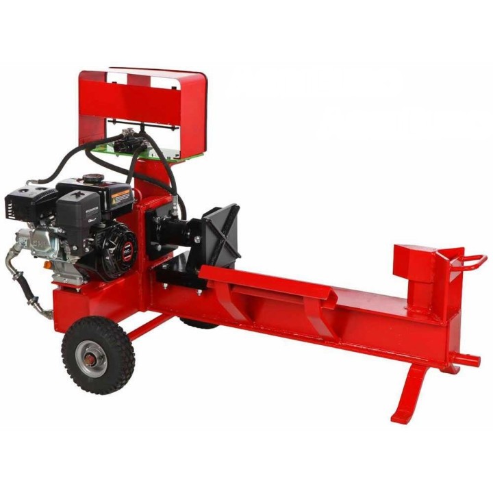 16T vaakasuora bensiinikäyttöinen halkomakone, Loncin 200F, 6,5 HP, 40 cm