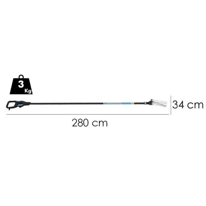 Campagnola Hercules 6 ECO Plug-in oliivinkorjuukone, 230 cm, 325 W, 21,6 V 5 Ah