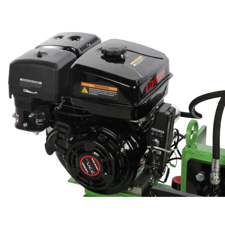 Seven Italy T-20 vaakasuora halkomakone, 20 t, 9 HP, Loncin 270 cm³