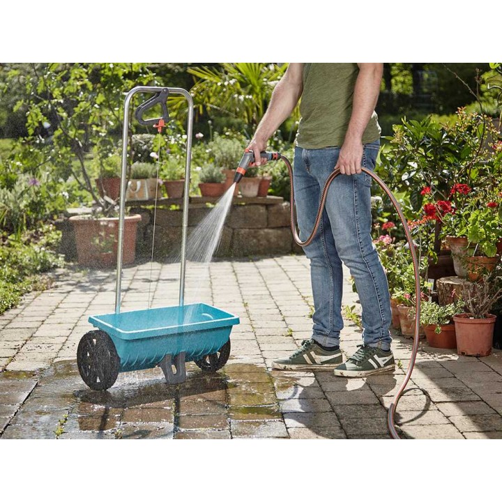 Gardena 432-20 työnnettävä levitin, 12,5 l, työleveys 45 cm