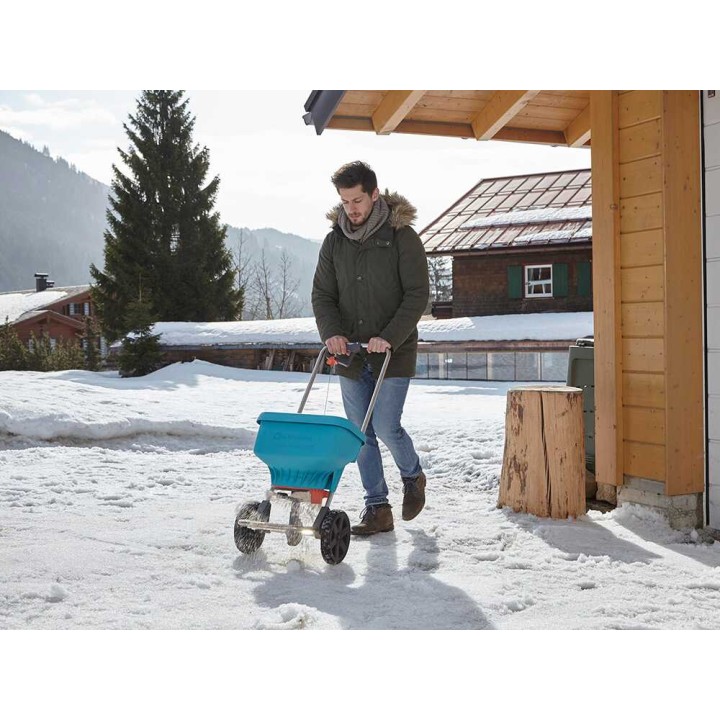 Gardena 436-20 XL työnnettävä lannoitteenlevitin, 18 l, 1,5–6 m