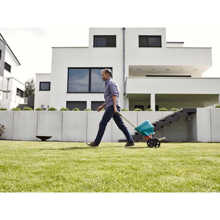 Gardena 436-20 XL työnnettävä lannoitteenlevitin, 18 l, 1,5–6 m