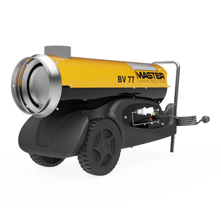 Master BV 77 E epäsuora dieselkäyttöinen lämminilmageneraattori 20 kW 230 V