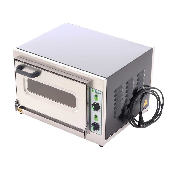 Fimar MICROV18C sähköuuni pizzalle, 2 200 W, 230 V, 50–500 °C